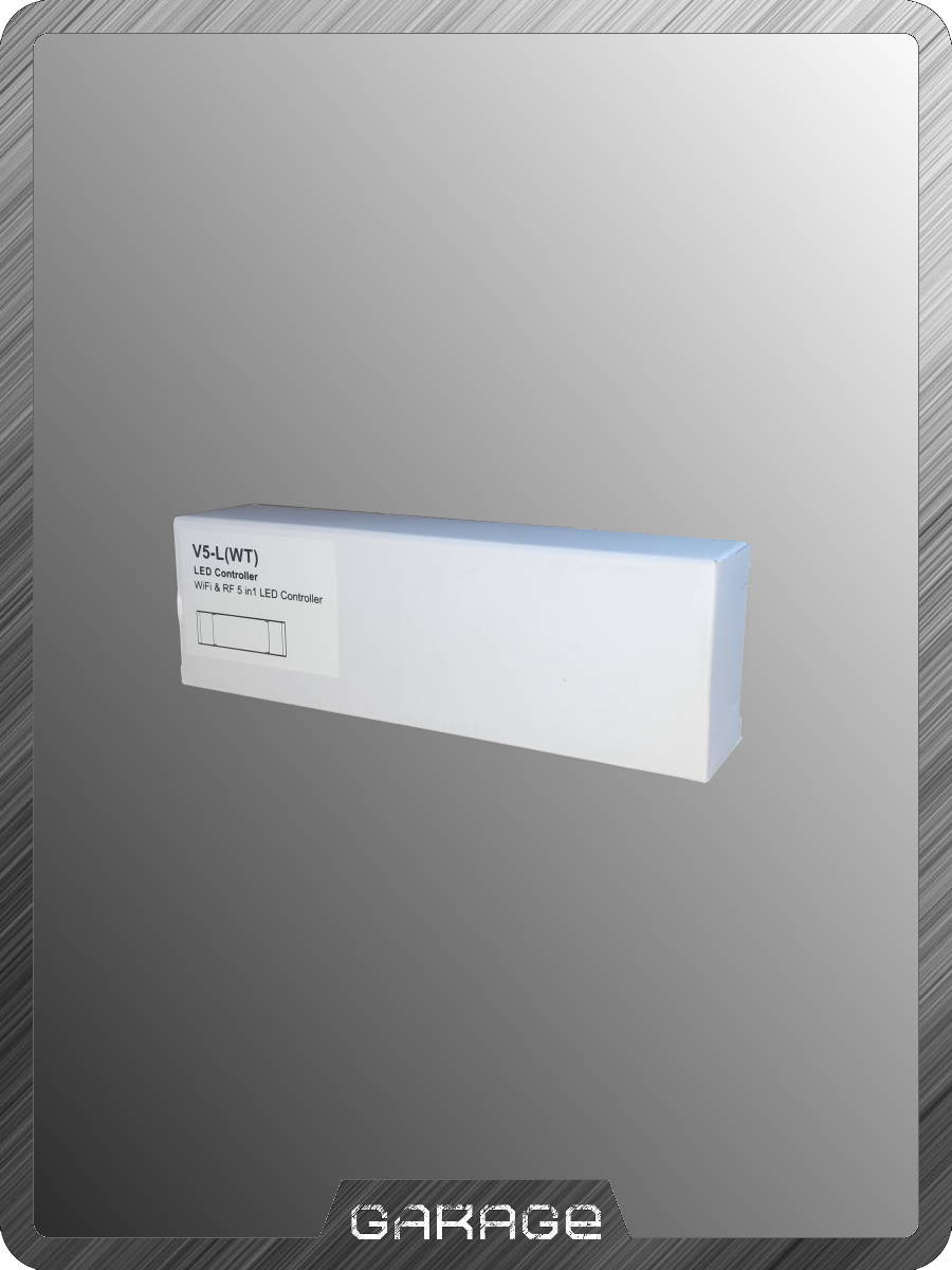 Контроллер LED WI-FI&RF 5в1 (V5-L(WT)) Контроллер LED WI-FI&RF 5в1 (V5-L(WT))