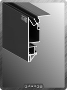 Flexy IZI UNI 01 Профиль для линии и ниш Белая (izi замок в комплекте)