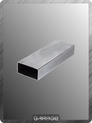 Труба прямоугольная 50х30 3м Белая