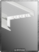 Flexy GARDINA3 03 (ПФ 8243 «Гардина трехрядная с боковой заправкой»)2,2 м белая