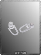 КРЮЧКИ для гардин Flexy (100шт уп) черные