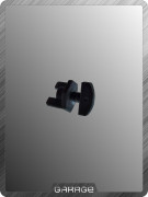 Flexy STOPOR 02 (Стопор на гардину) Черный