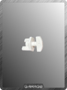Flexy STOPOR 01 (Стопор на гардину) Белый