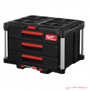 Ящик с 3-мя выдвижными отсеками Milwaukee PACKOUT DRAWER BOX