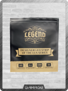 Светодиодная Лента Legend 10w-2835-24v-320D-6.5mm 6500K IP65 CRI>90